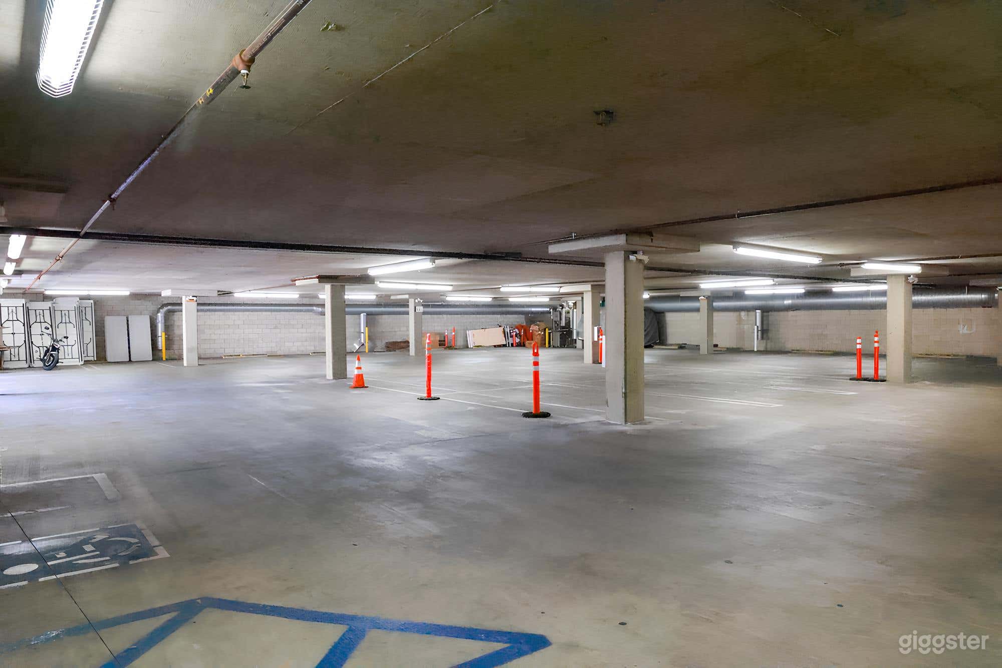 Indoor Parking Lot Photo 1