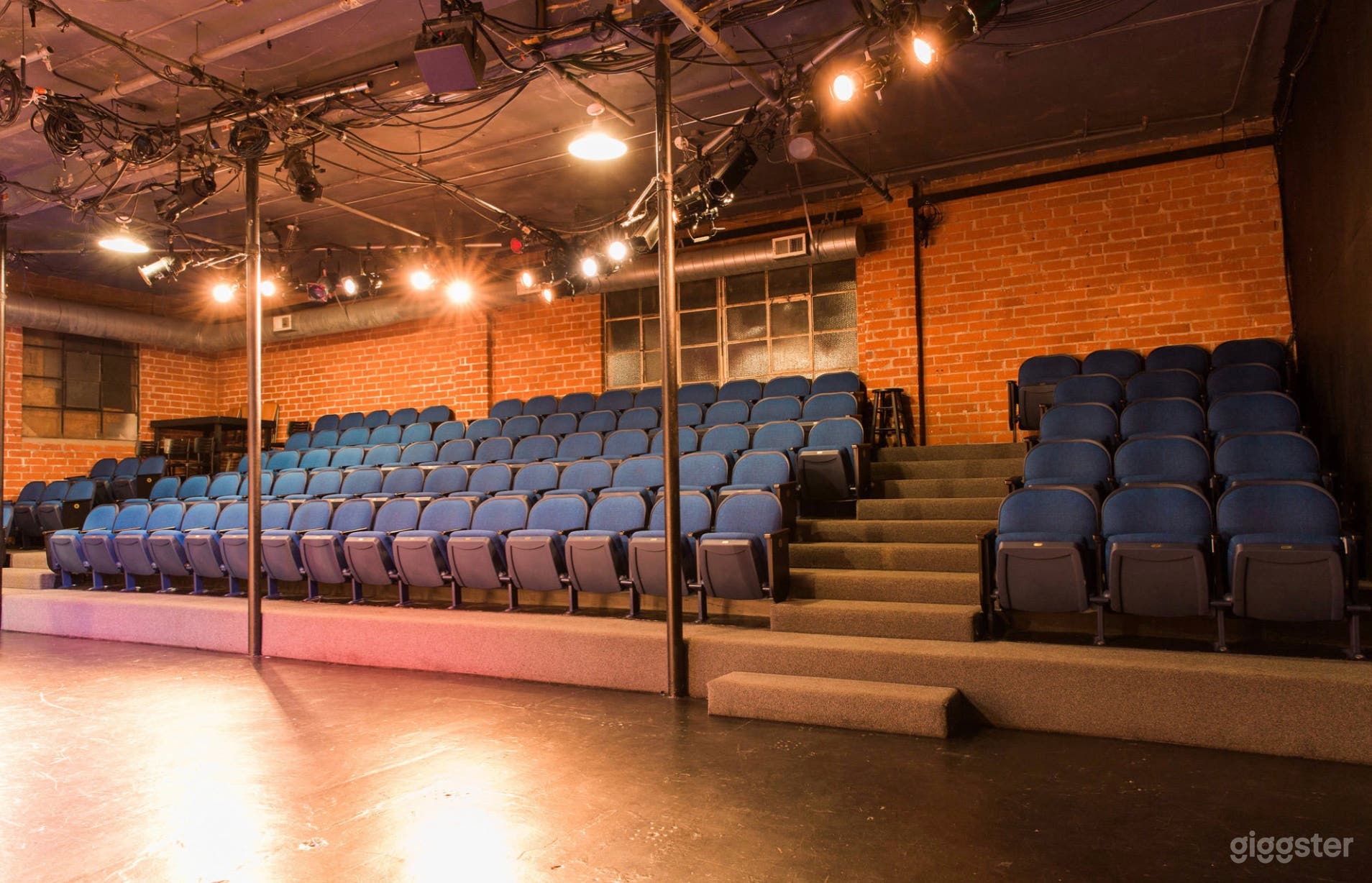 Our 99-seat Backstage Theatre