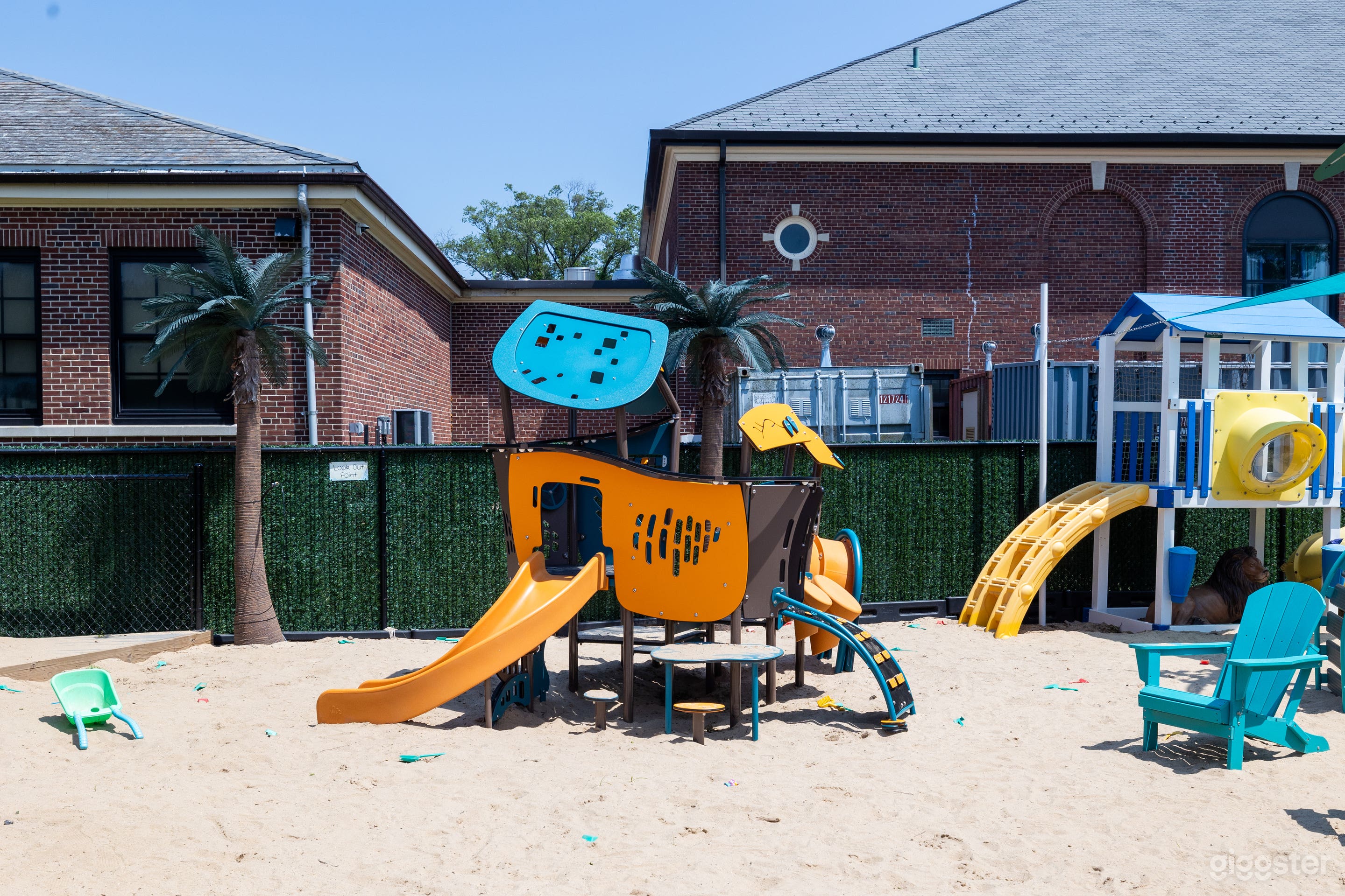 Bright Caribbean Beach Themed Playground Photo 4