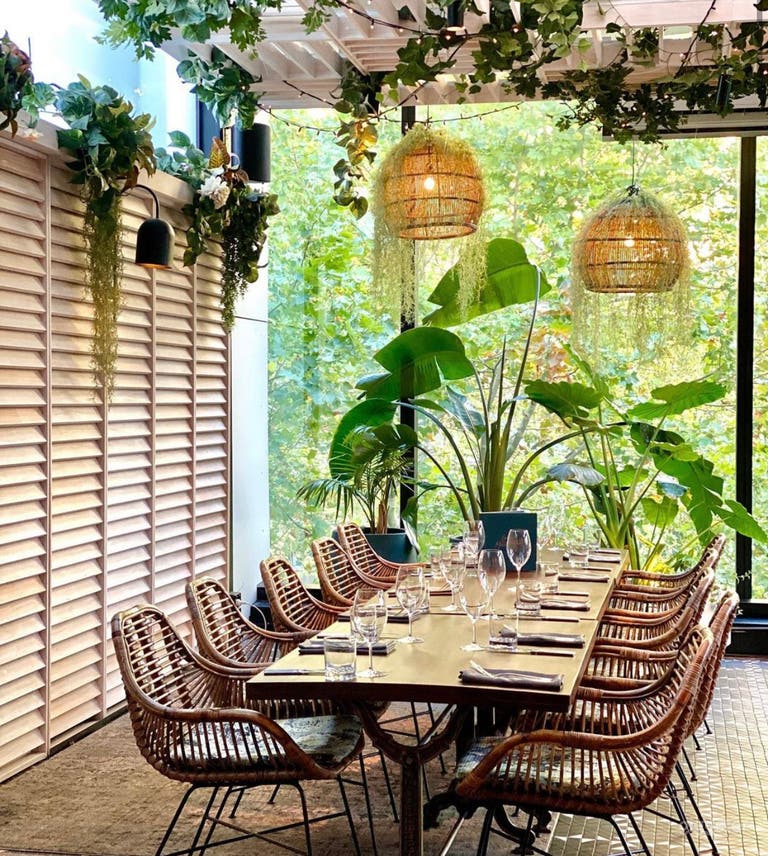  Restaurante jardín en la azotea en North Sydney 