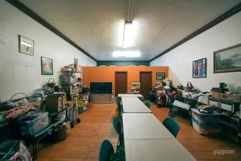  Grand Historic Hall with Stained Glass & Woodwork 