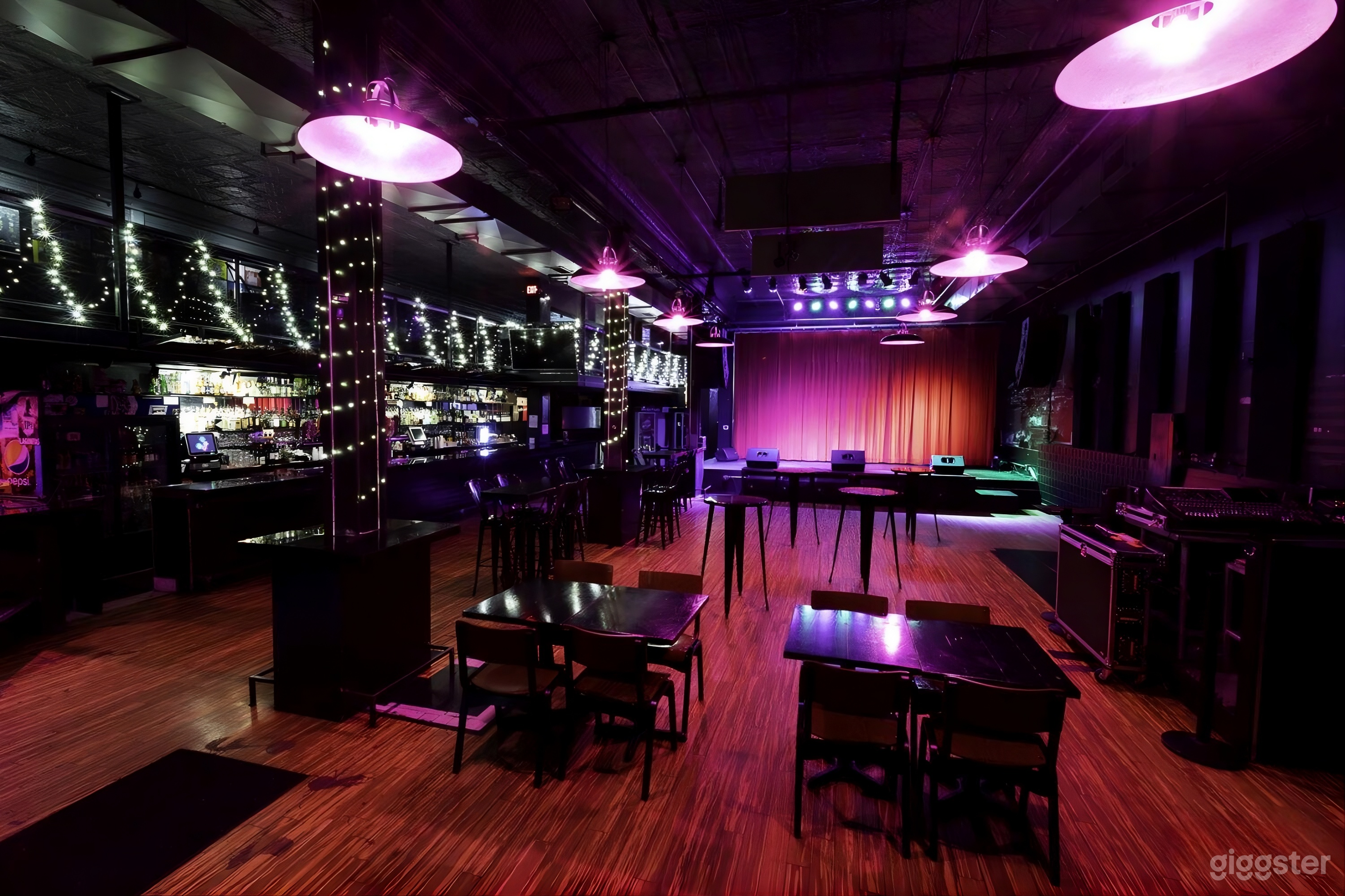 Live Music Venue, open space with professional PA and Lights Photo 2