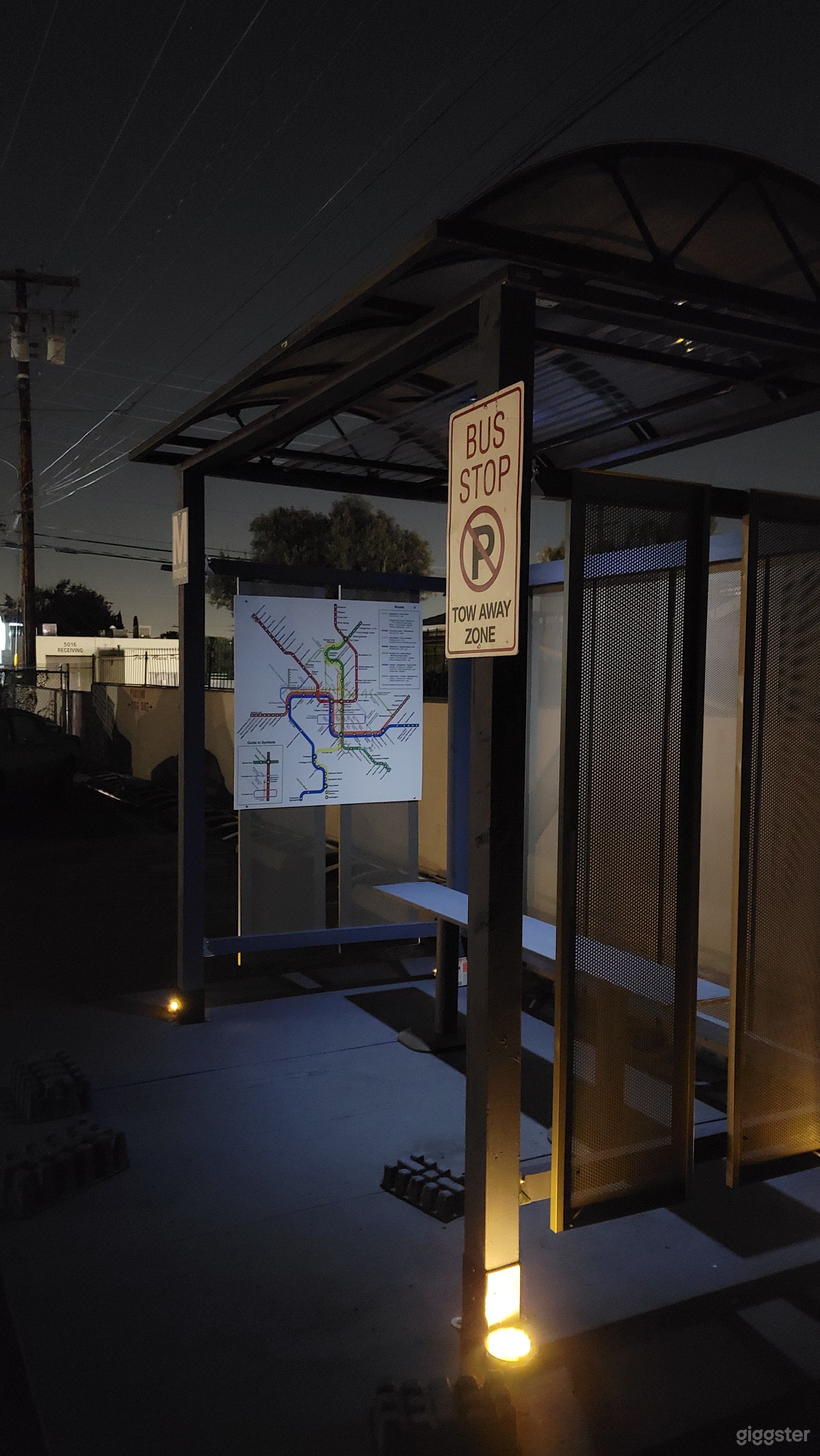 Bus stop with lot of props  Photo 4