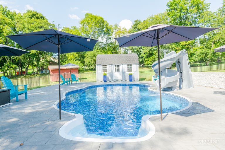  Patio, piscina y resort bar Mount Juliet 