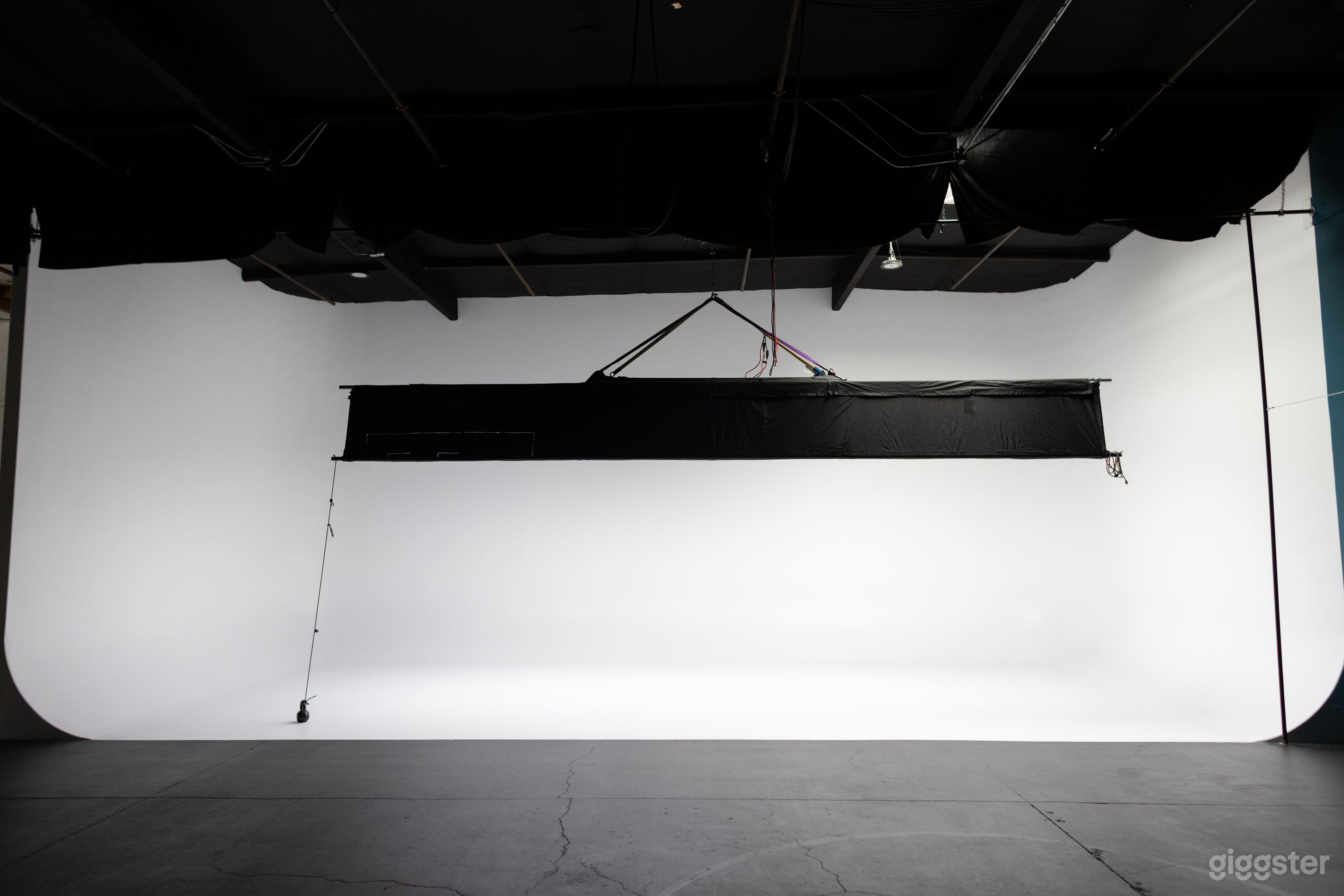 Industrial Warehouse with Large Cyc Wall Photo 3