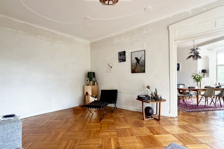  Espacio amplio y luminoso en Berlín con detalles clásico-modernos 