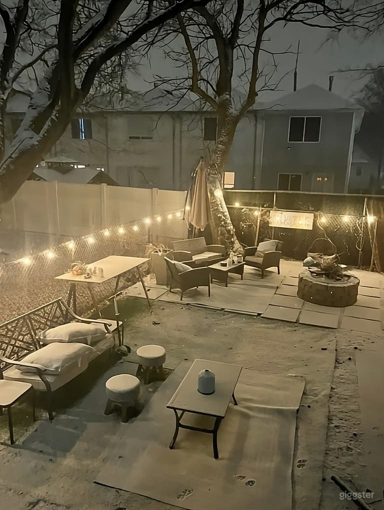 Cozy Backyard Oasis with Fire Pit 