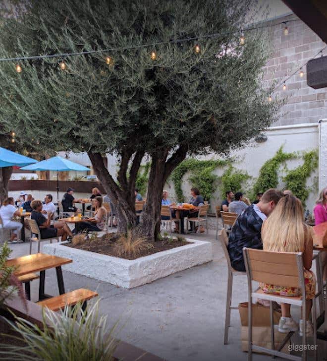 Panoramic Large Outdoor Beer Garden Photo 4