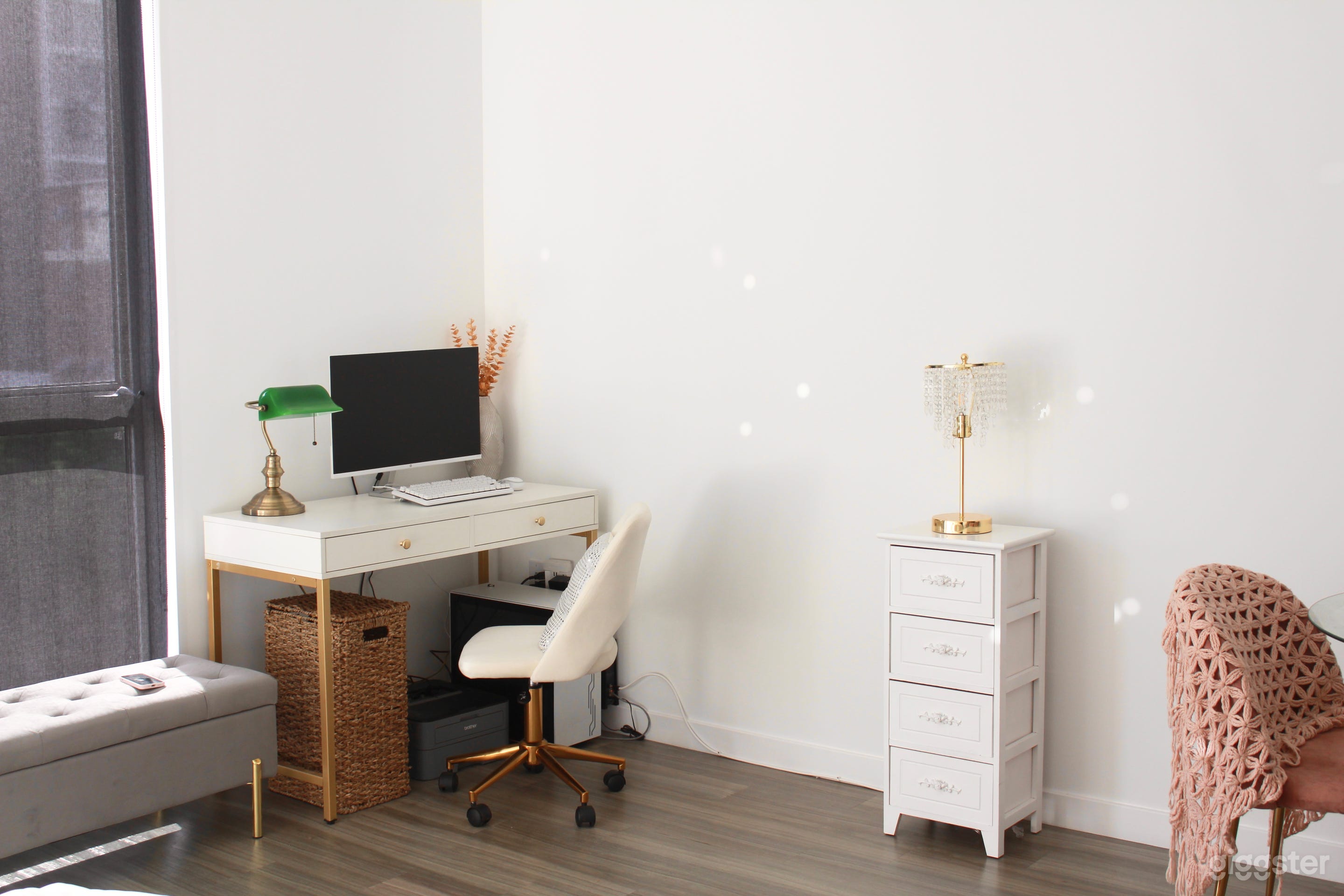 Elegant Modern Chandelier Natural Lighting Studio Photo 2