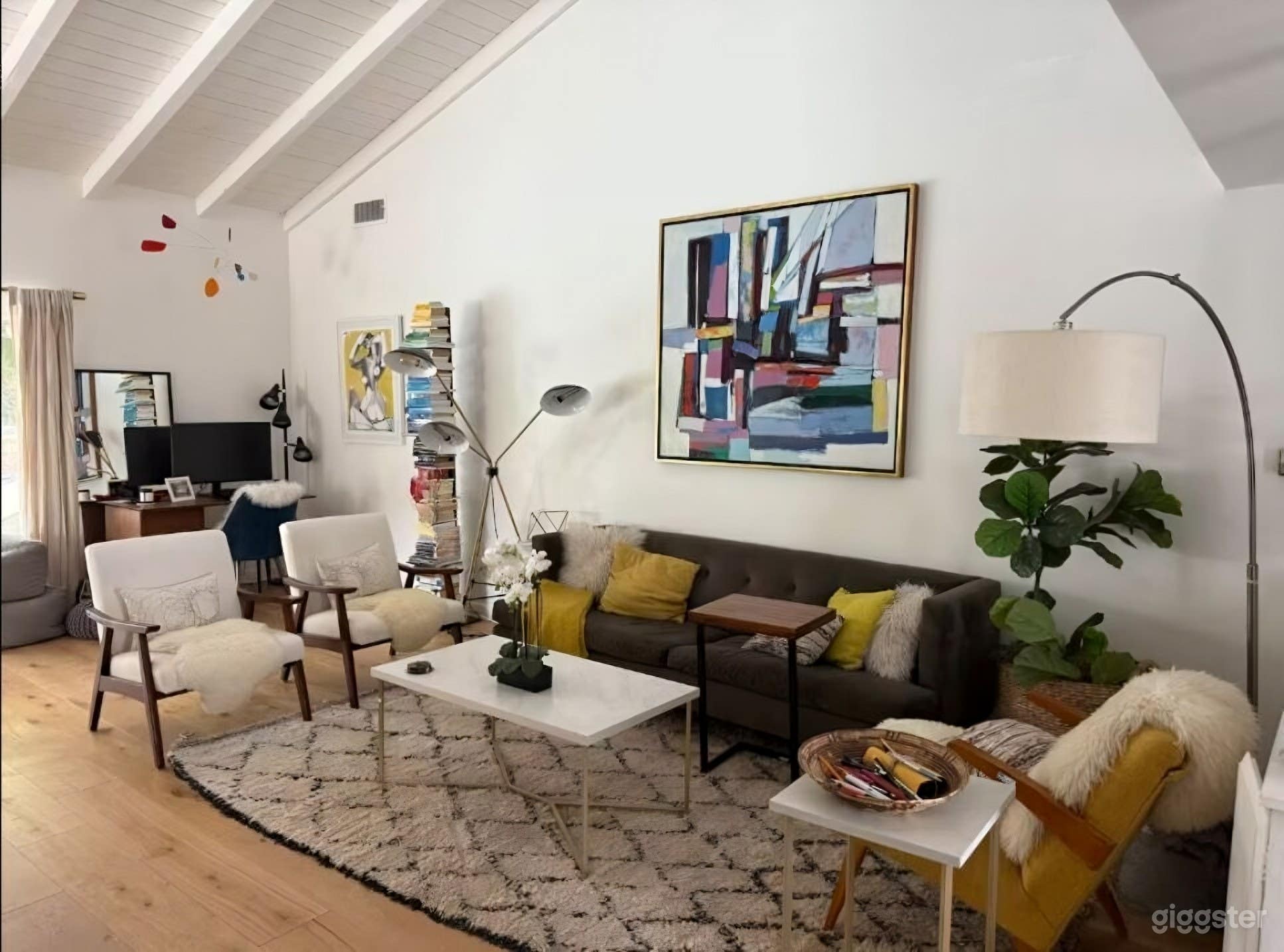 Luxury Mid-Century Home with Heated Pool & Arcade Photo 4