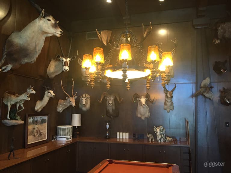  The "Trophy Room" -- all legally acquired in the 1950s 