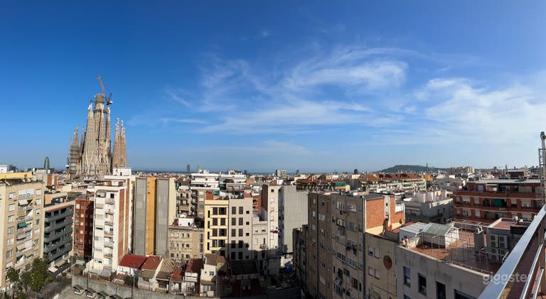  Terraza con Vistas Increíbles de Barcelona 