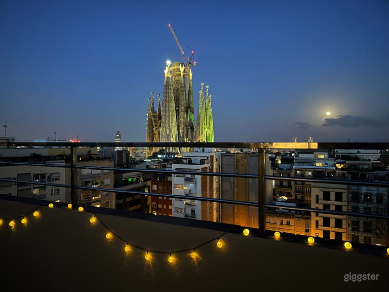  Terraza con Vistas Increíbles de Barcelona 