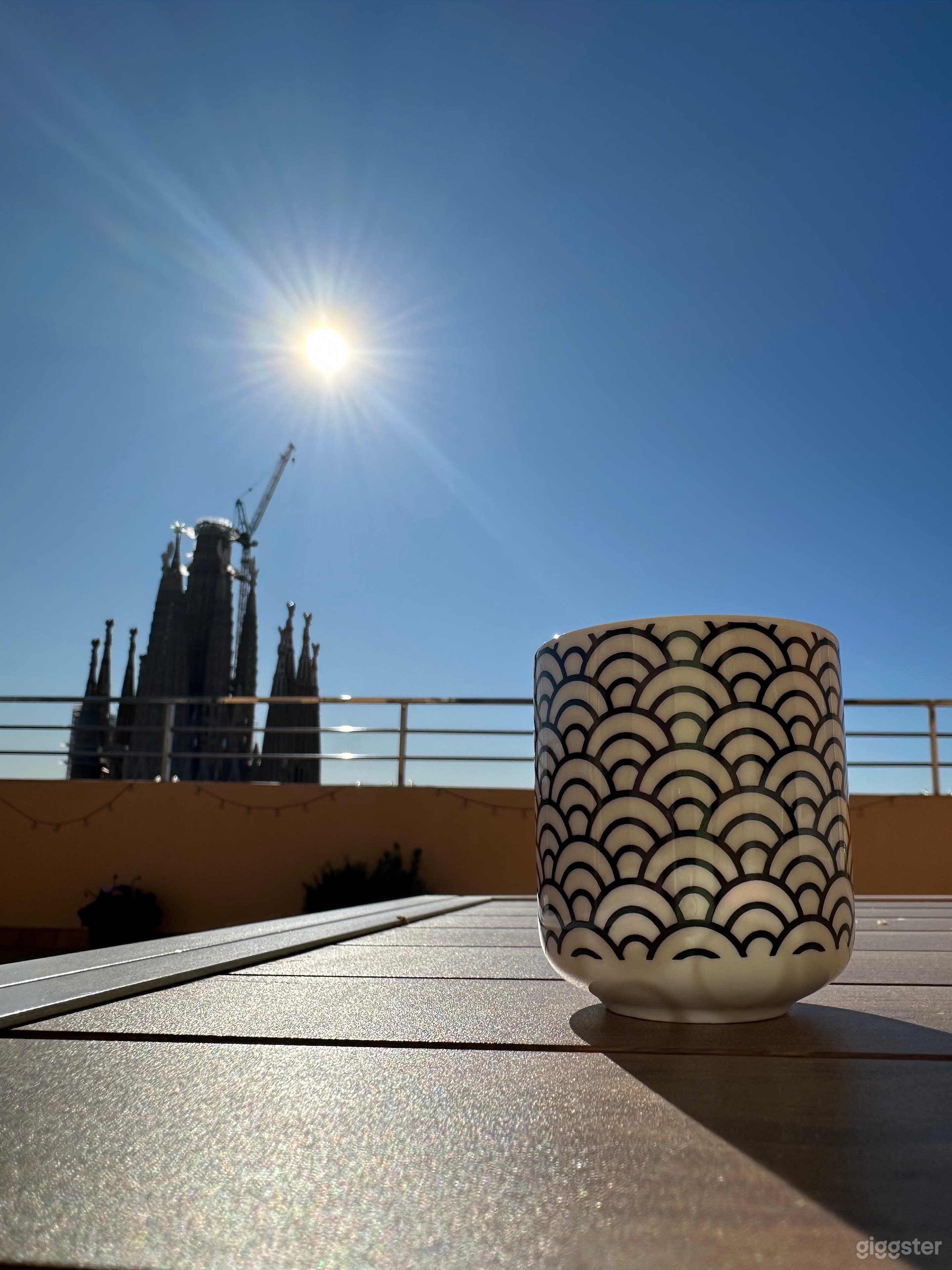 Terraza con Vistas Increíbles de Barcelona Foto 4