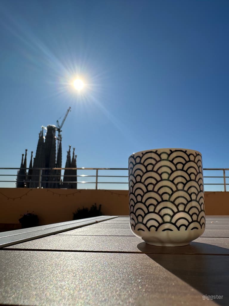  Terraza con Vistas Increíbles de Barcelona 