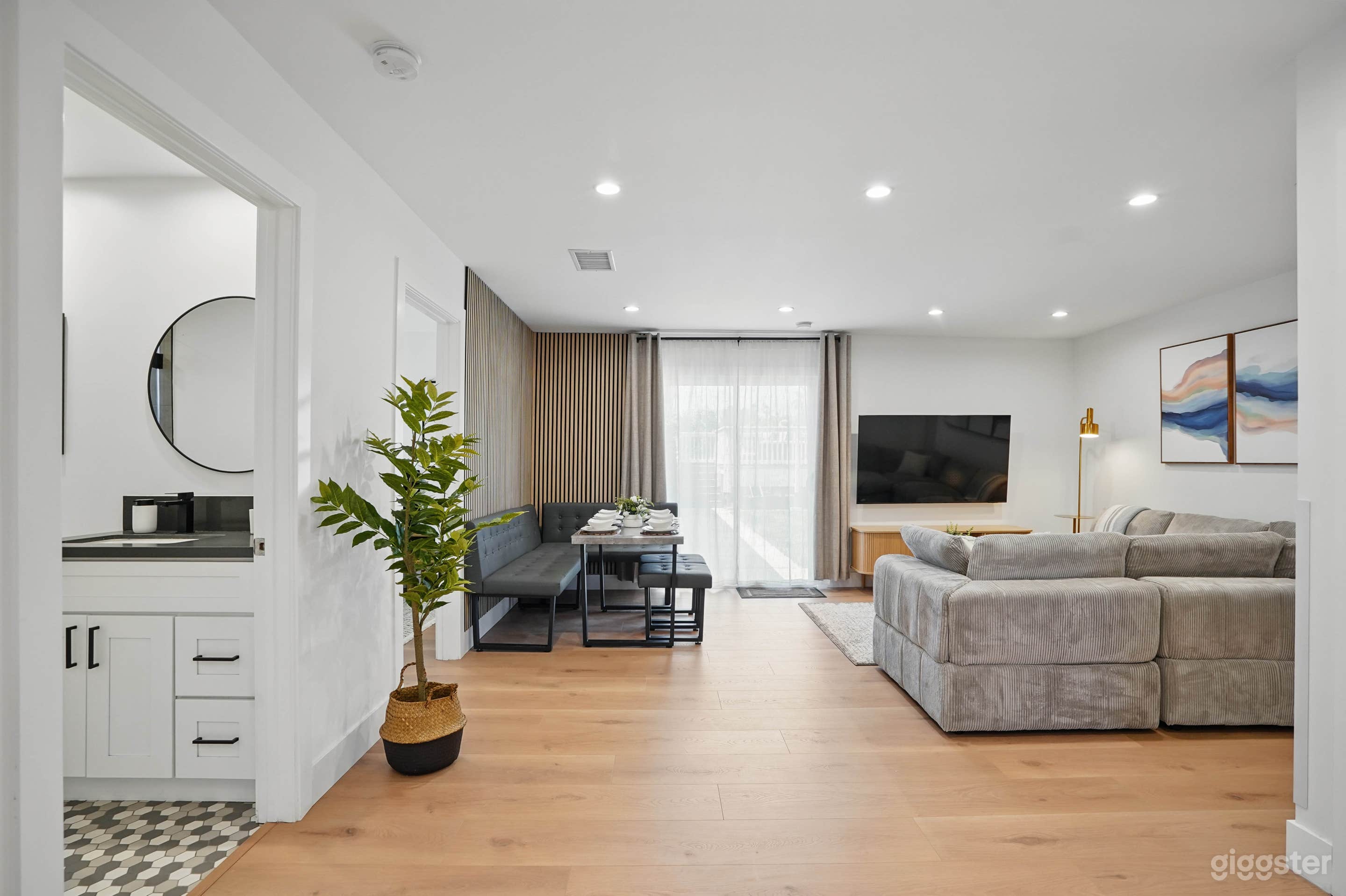 Modern Home with Backyard Views Photo 1