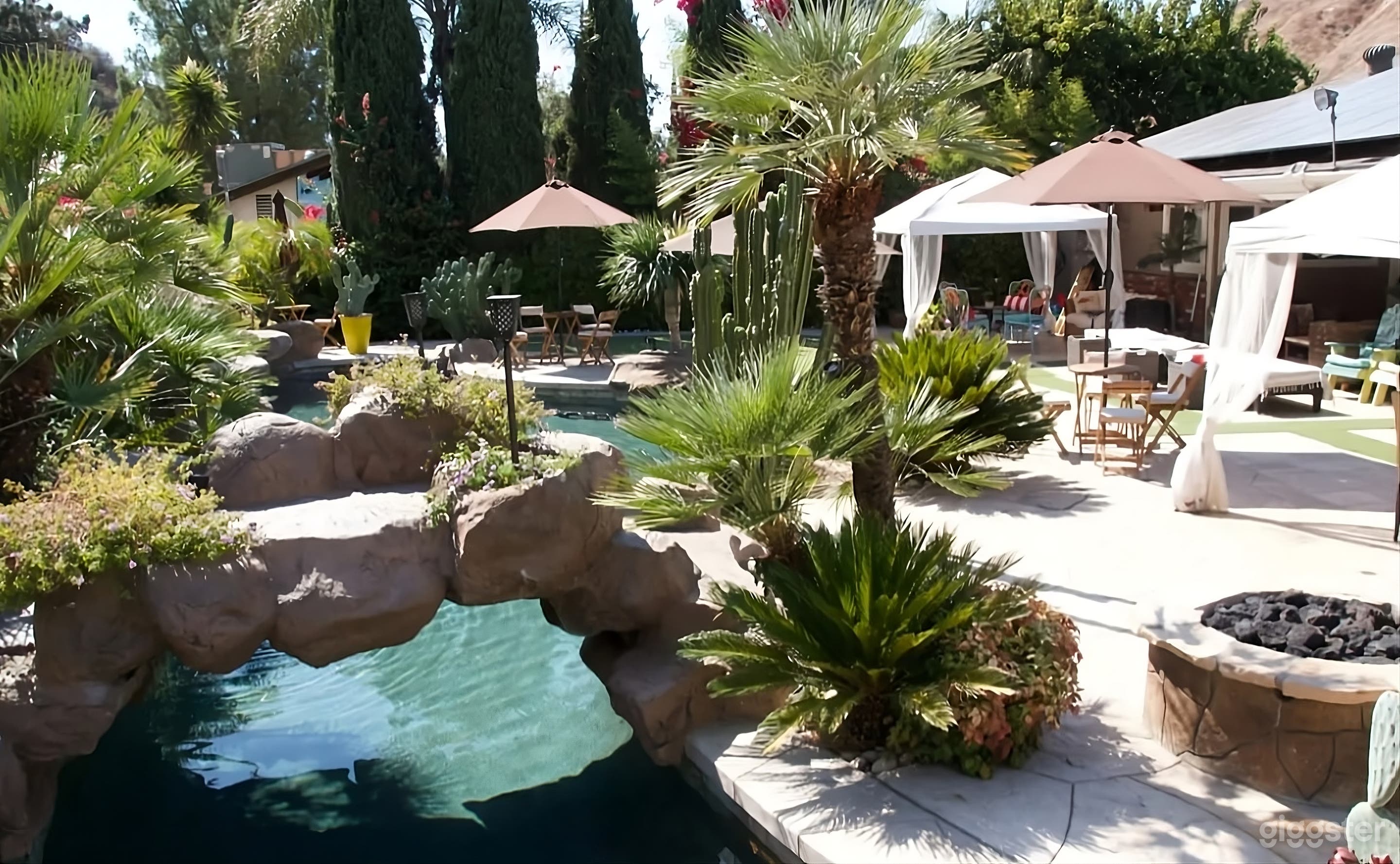 Stunning Resort Style Backyard with Pool Photo 1