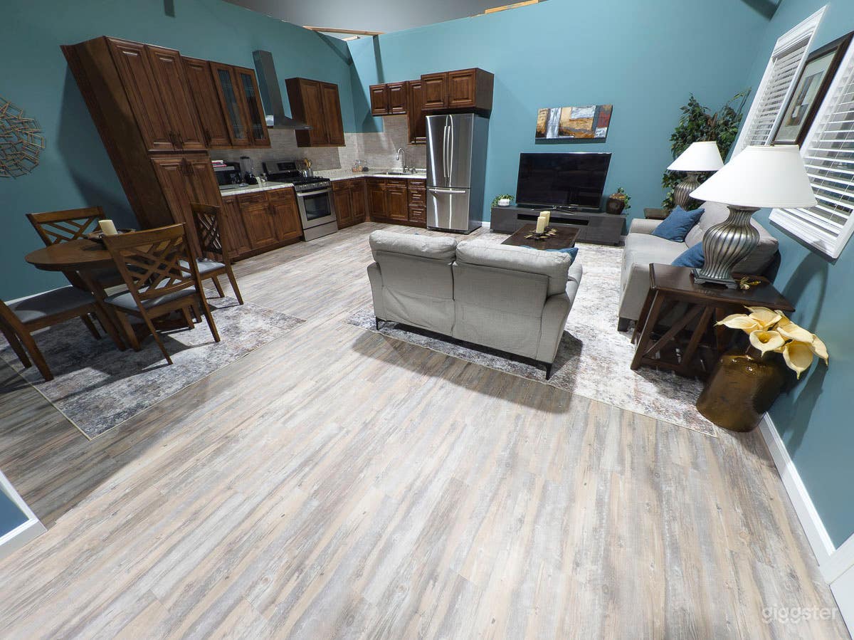 Open Floor Plan House Set