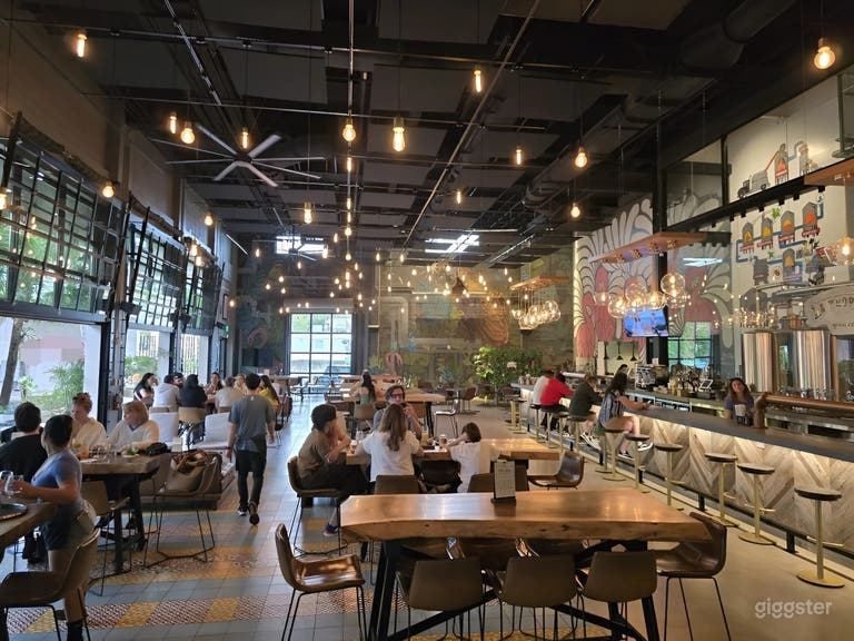  Tropical-Inspired Brewery in Wynwood with Indoor/Outdoor Seating & Patio Stage 