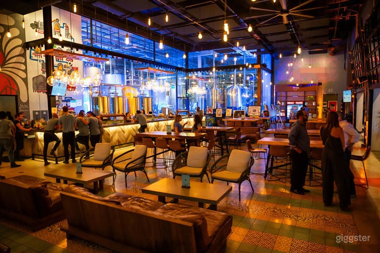  Tropical-Inspired Brewery in Wynwood with Indoor/Outdoor Seating & Patio Stage 