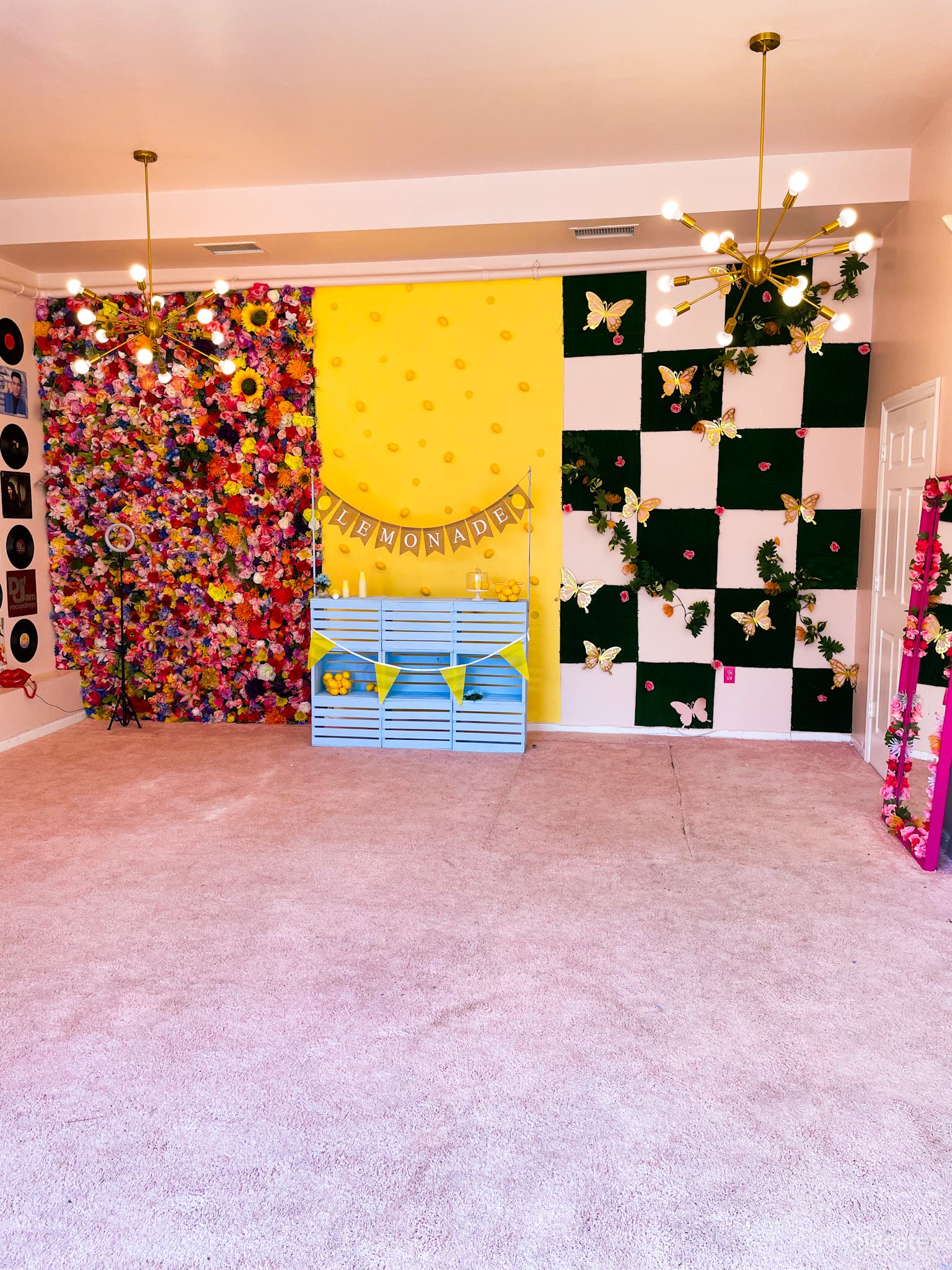 Modern All Pink Content Studio and Event Space Photo 3