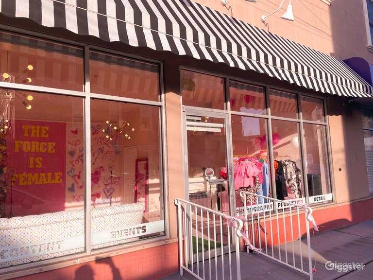  Modern All Pink Content Studio and Event Space 