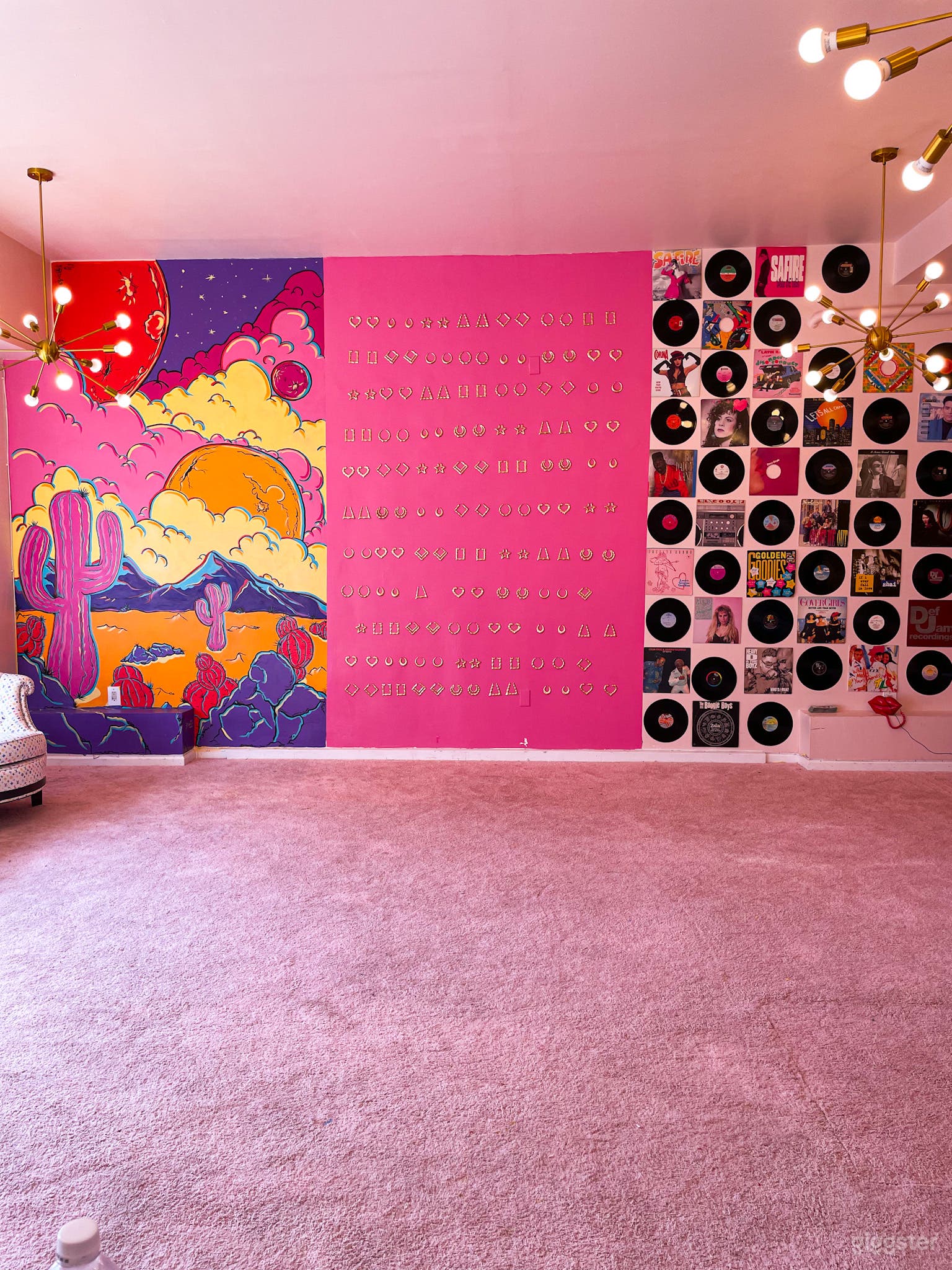 Modern All Pink Content Studio and Event Space Photo 2