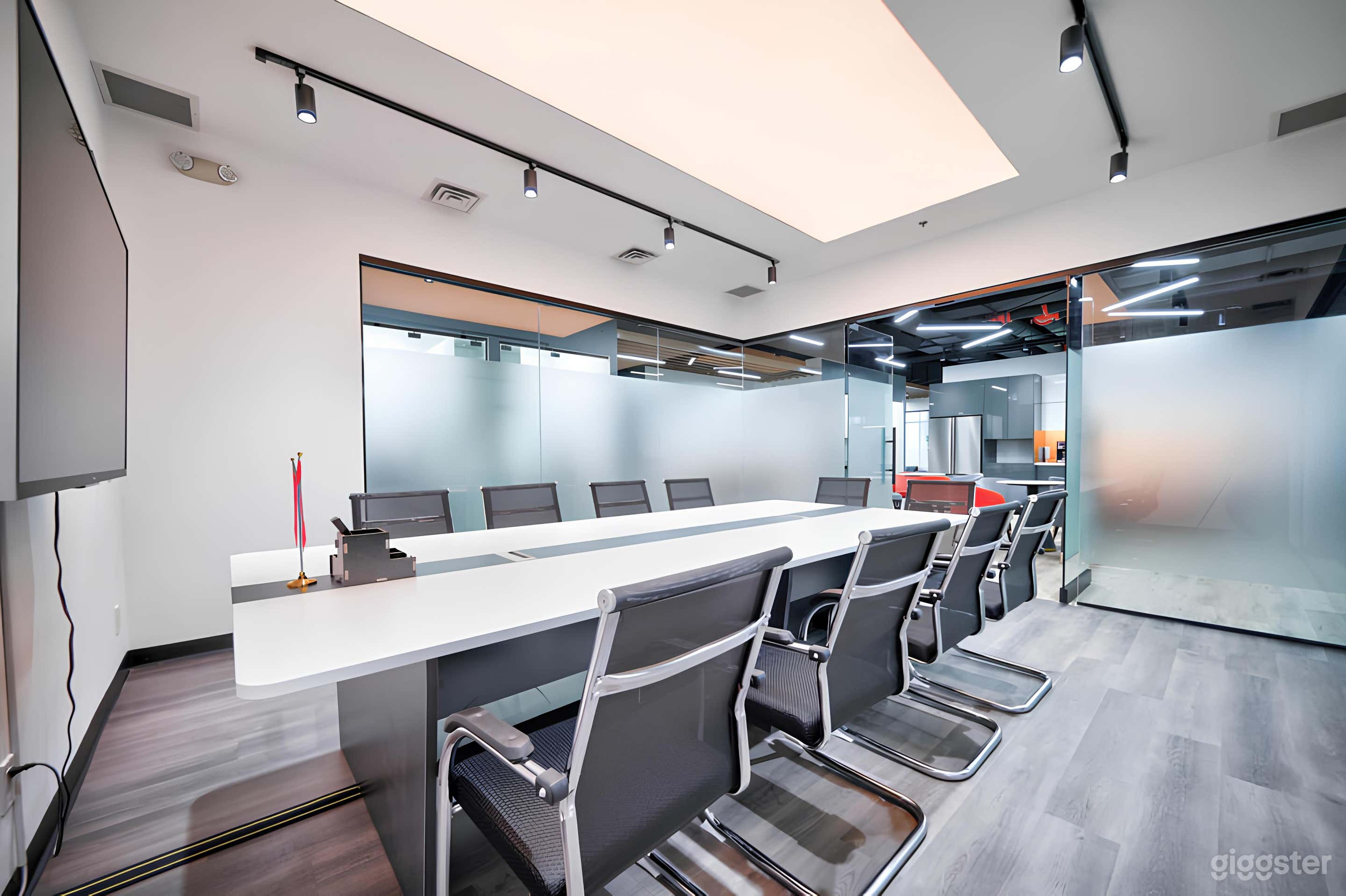 Glass-walled Conference Room Photo 2