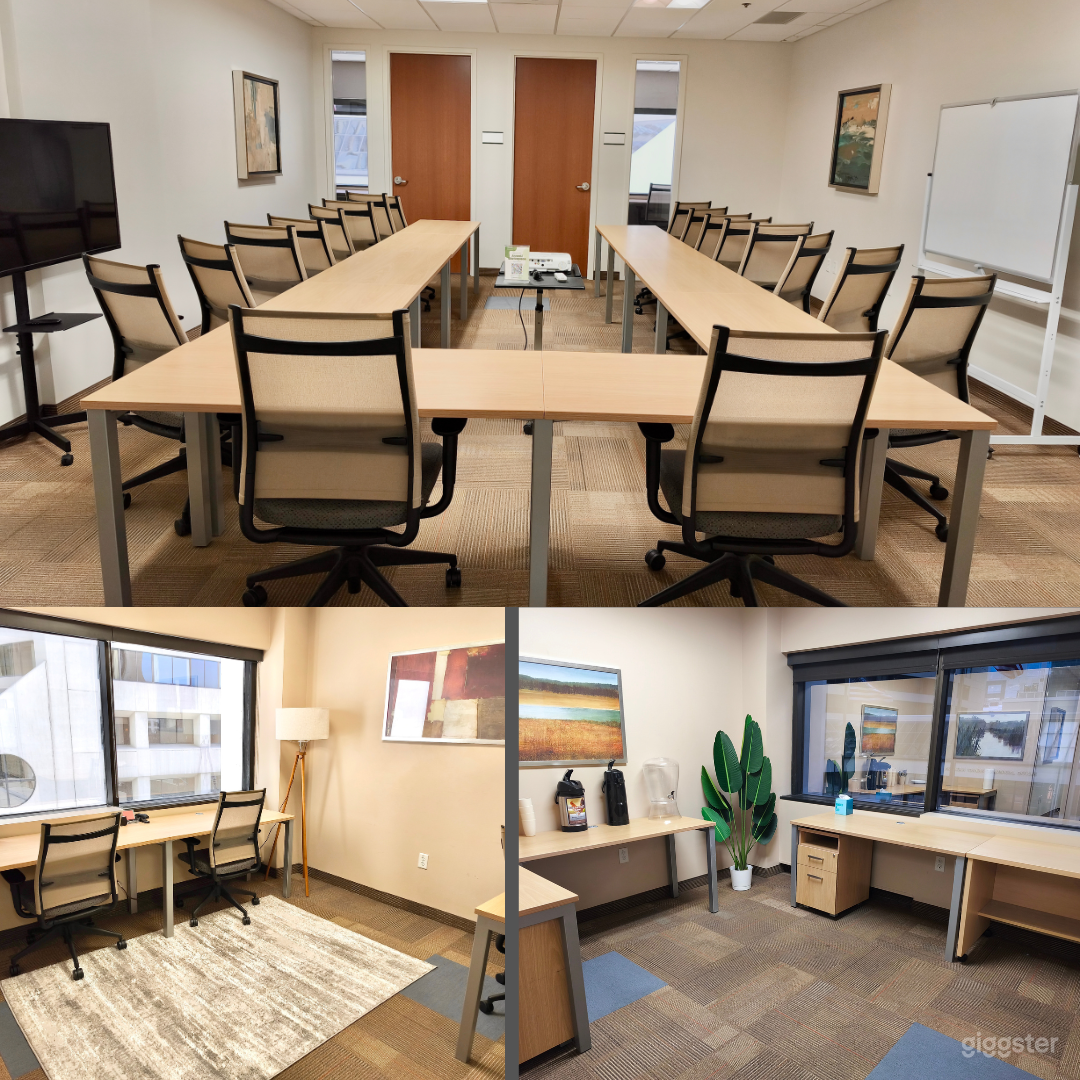 Spacious Shared Office Spaces on West Temple Photo 1