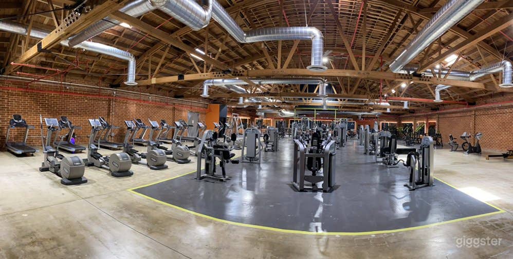 Beautiful Brick Walled Main Gym Area Photo 1