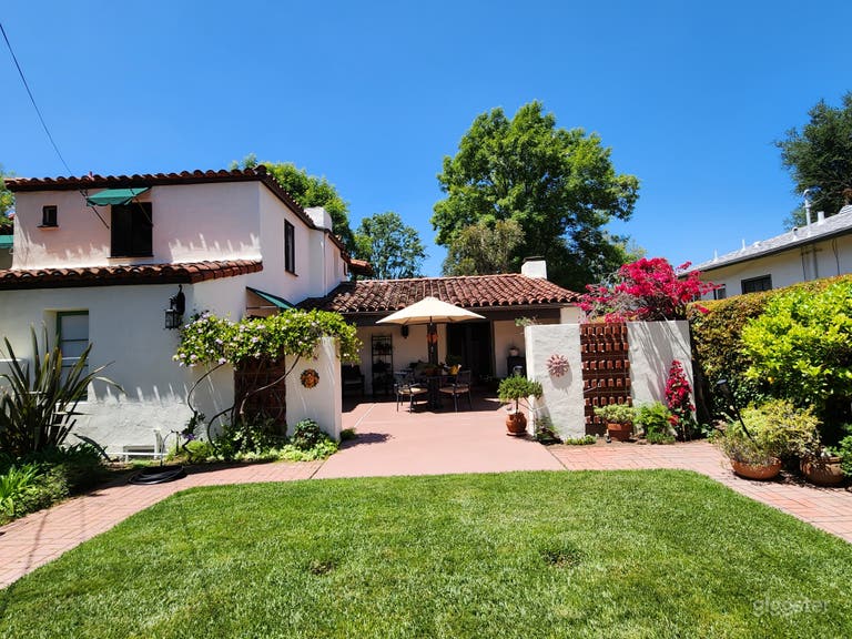  Spanish Revival on a Unique Private Cul-de-sac 