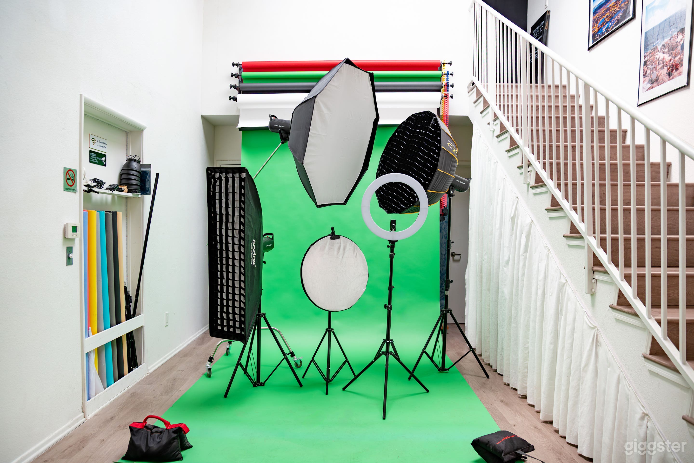 
Main studio floor view 2