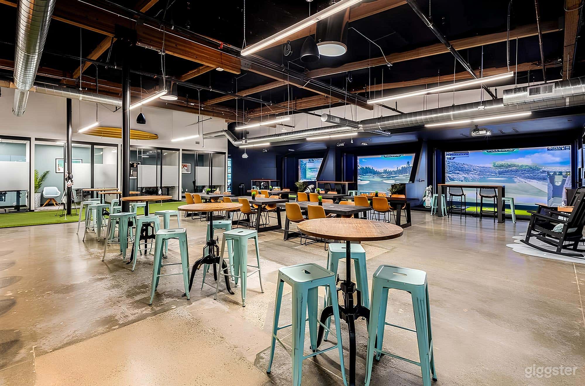 The Main Event Space (Speakeasy, Golf Sims, 30 FT Bar, Sauna/Cold Plunge) Photo 1