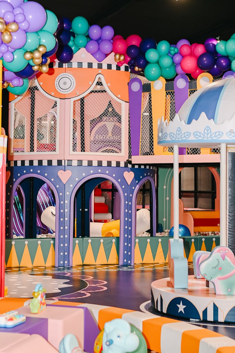  Noleggio parco giochi al coperto per bambini 