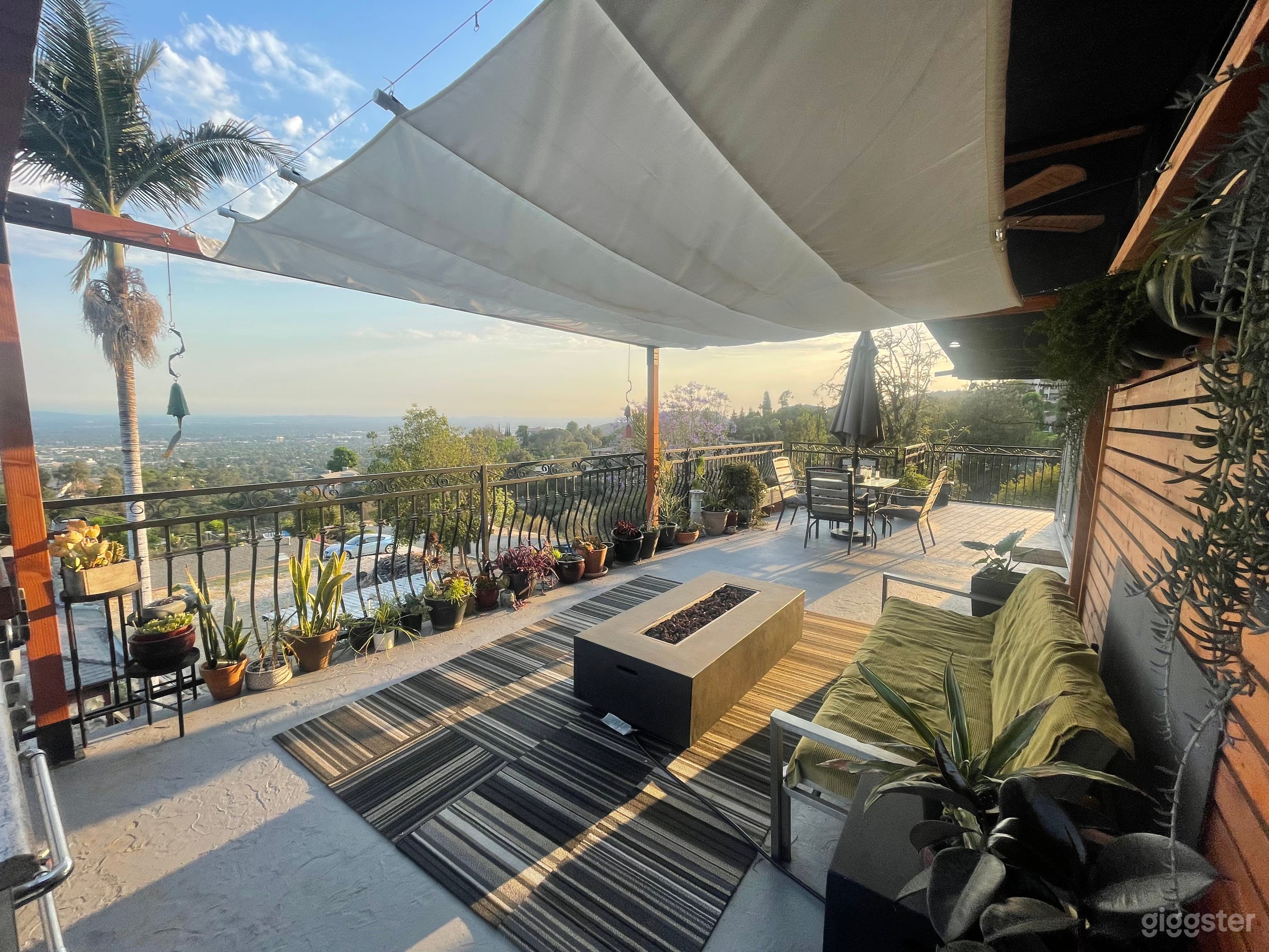 Balcony facing southwest