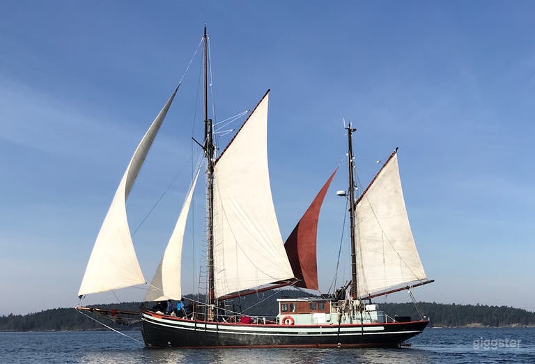  Navire à Voiles Authentique 