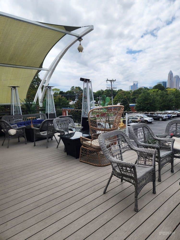  Rooftop Deck in Charlotte 
