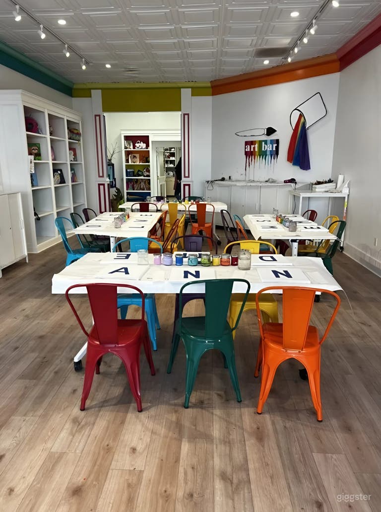  Colorful Art Studio in Portland 