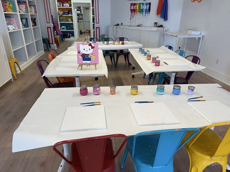  Colorful Art Studio in Portland 