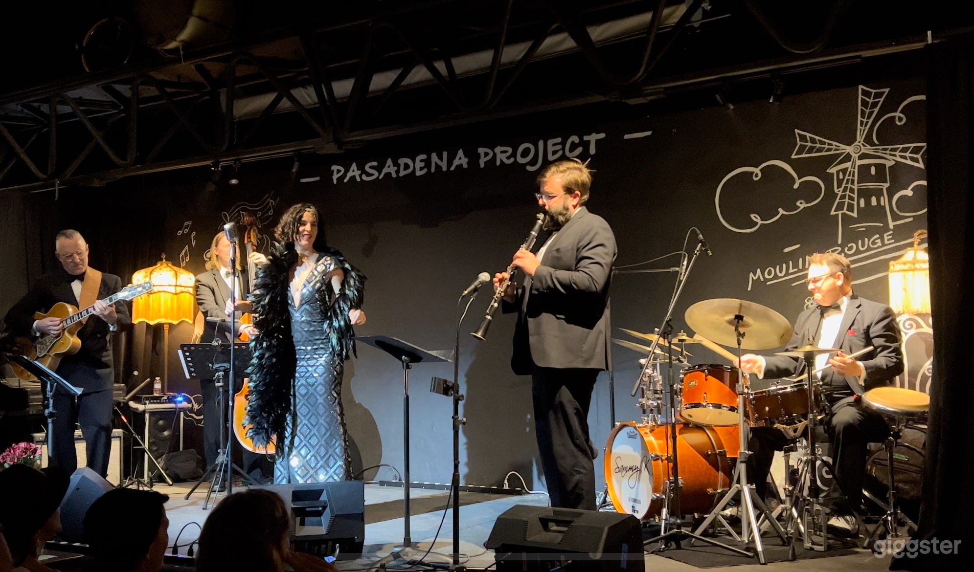 Stage during an event