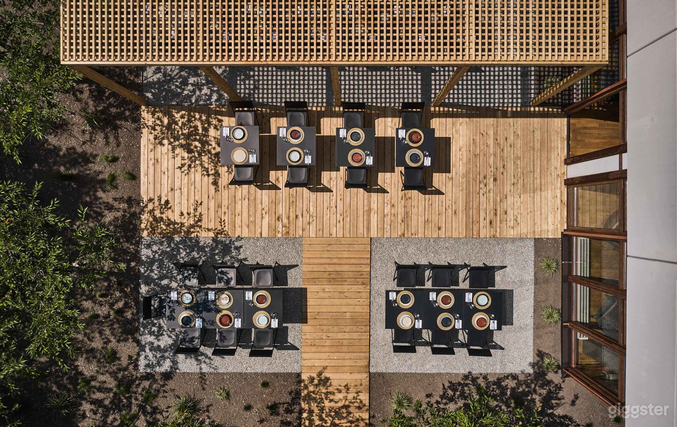 Atrium Haus Terrasse