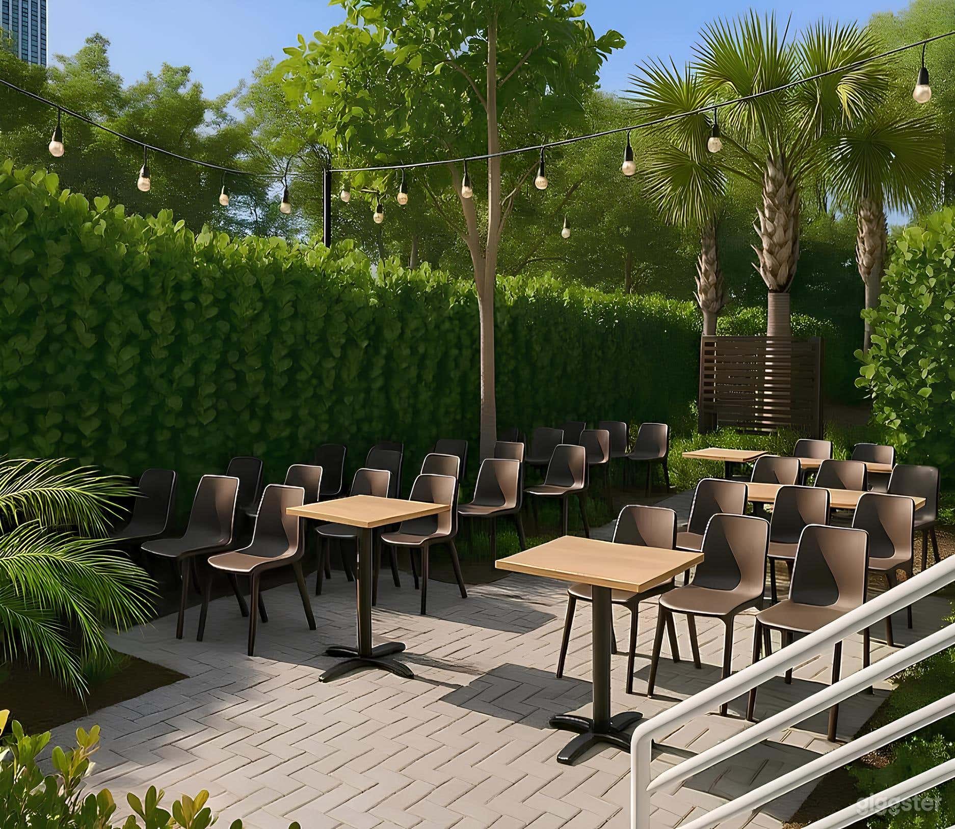 Elegant Bar Garden Outdoor Venue Photo 2