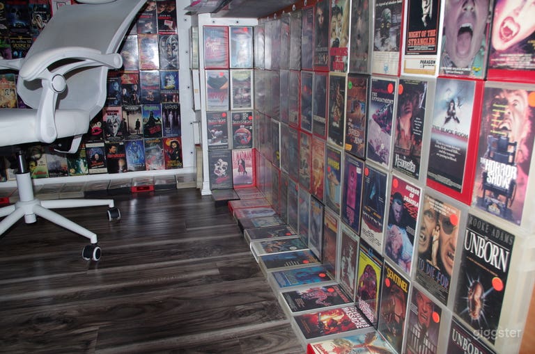  World's Only Live-In Video Store · 1,200+ VHS tapes 