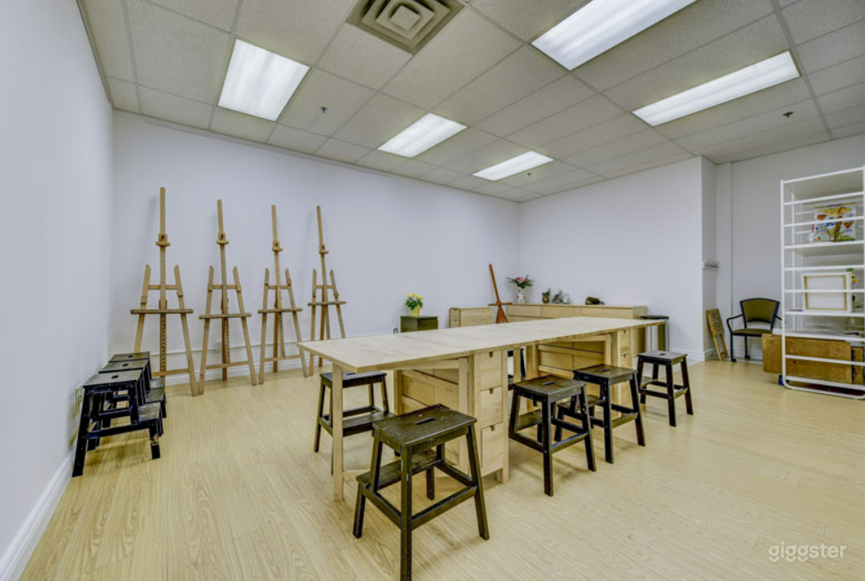 Brightly lit Studio 3 is the smallest of the three studios we offer but it is still nothing to scoff at!