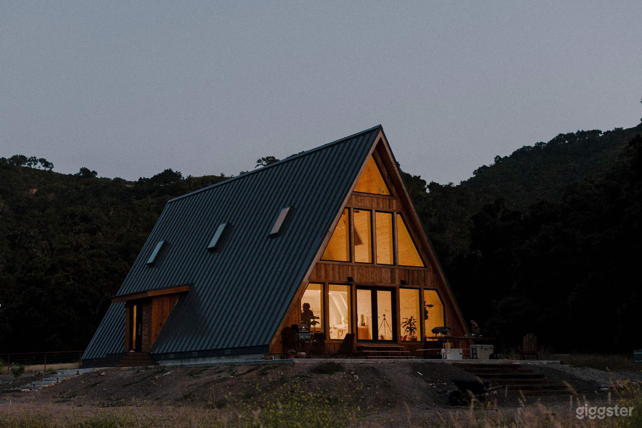 A-Frame Home in the Country Photo 1