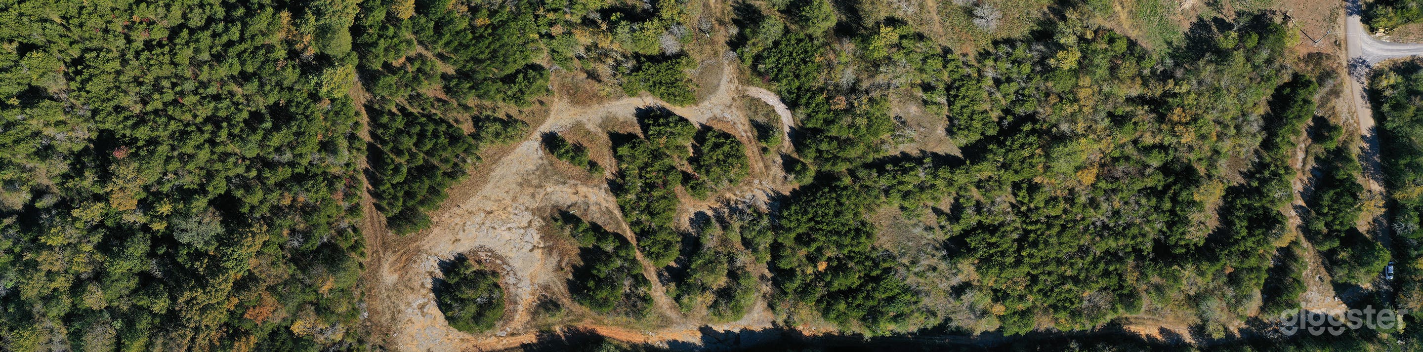 Raw land with rugged terrain