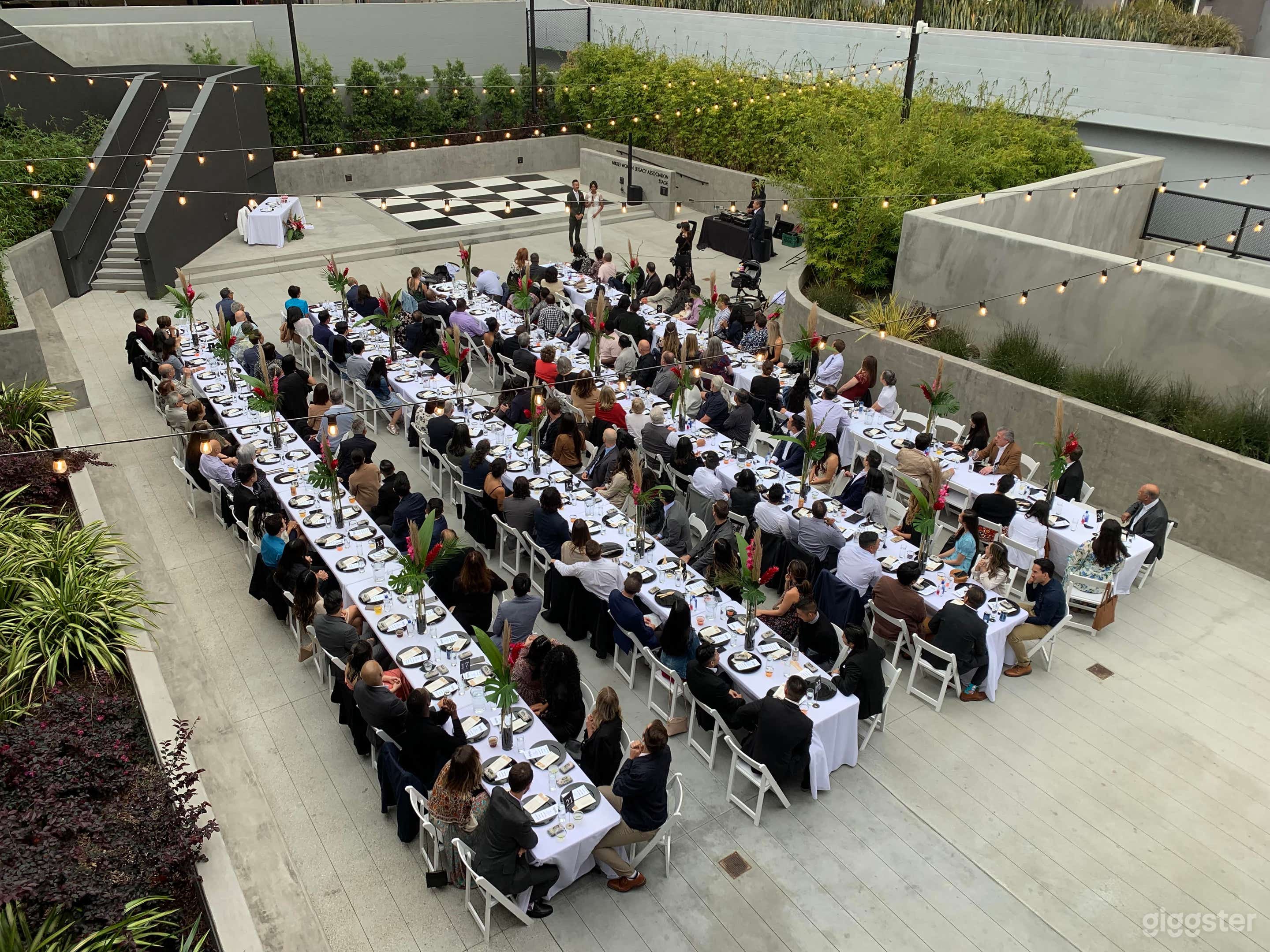 Plaza &amp; Stage - Wedding Receiption