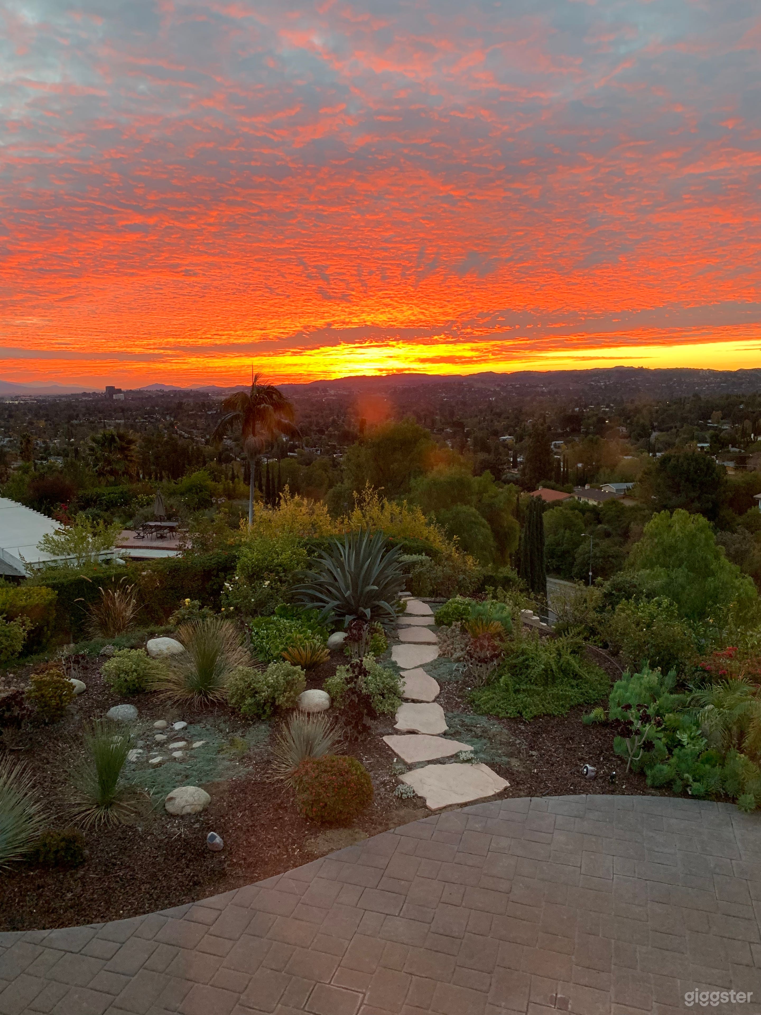 Sunsets are epic here at our home. Views for days. Incredibly unique and amazing backyard. 