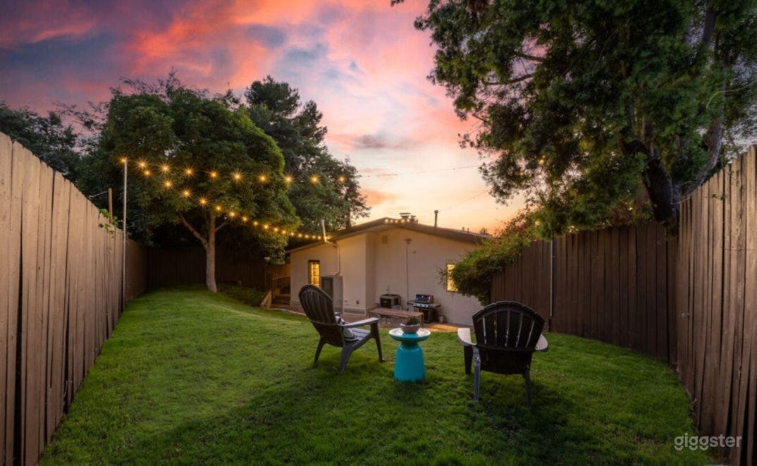 Chic 1970s Mount Washington Backyard Photo 1