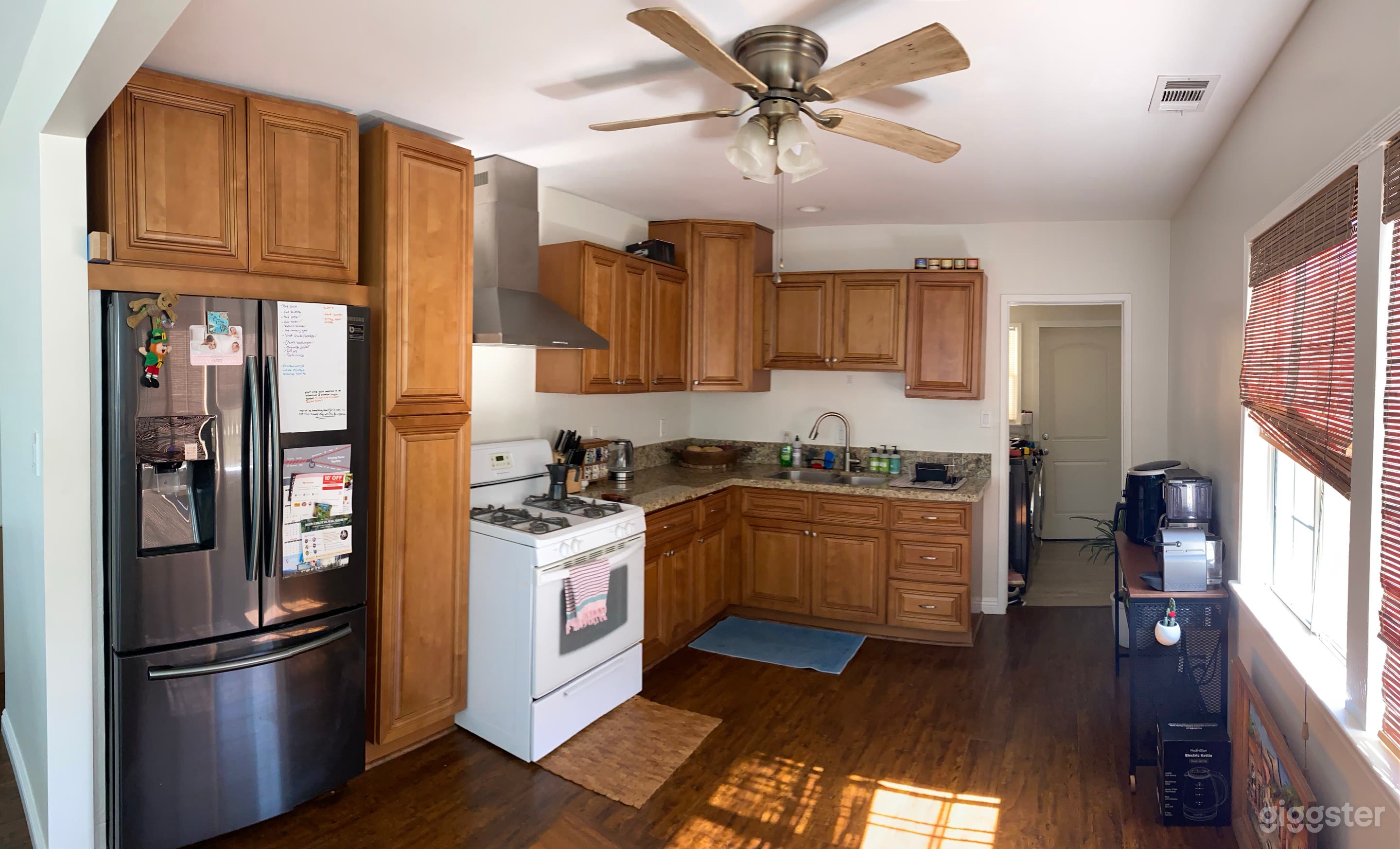Open spacious kitchen 